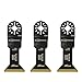 IMPERIAL BLADES 3MMT340 1-3/4-Inch Bi-Metal STORM Titanium Universal Oscillating Blades, 3-Pack