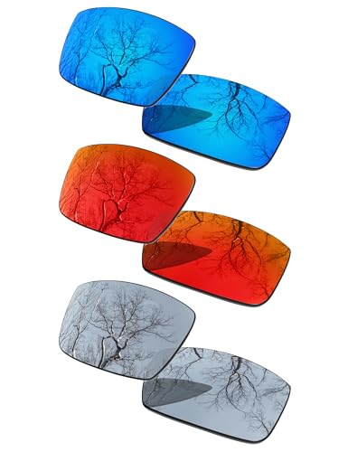 Image of ToughAsNails Pairs Polarized Replacement Lense for Oakley Gibston OO9449 Sunglass Pack