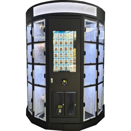 Self-Service Flower Vending Machine with Touchscreen