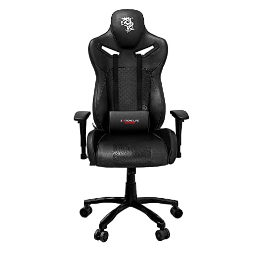 Cadeira Gamer Super Hero Ergonômica com Espuma de Alta Densidade, Base de nylon e Inclinação de até 180° com Capacidade de 150Kg Preta - CH06BK ELG