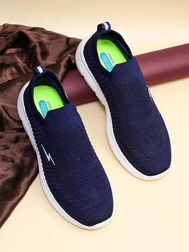 Image of ATHCO Seattle Walking Shoes for Man - Mens Casual Shoes & Shoes for Men Sports with Memory Foam, Slip-on Shoes for Jogging, Fitness, Gym, Lightweight and Breathable