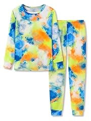 Tie Dye Blue & Yellow (Long Sleeves & Pants Set)