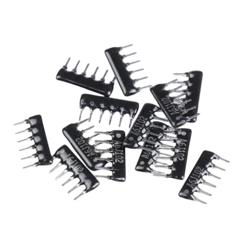 10PCS 5PIN 6PIN 9PIN Exclusion Network Resistor Array DIP 100 220 330 470 680 1K 1.2K 1.5K 2K 2.2K 3.3K 4.7K 10K 100K Ohm 100R New for Arrival 2025 High for Quality