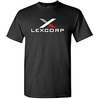 LEXCORP - Evil mad Scientist Villain - Mens Cotton T-Shirt(3X-Large)