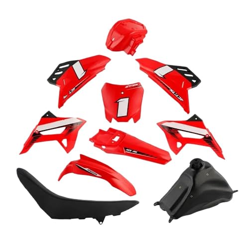 Kit de carénage plastique pour moto CRF230F anti casse pour pit bike gris