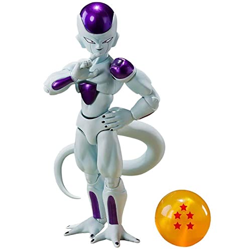 TAMASHII NATIONS Tamashii Nations S.H.Figuarts Dragon Ball Z Frieza Fourth Form Approx. 4.7 inches ABS&PVC Painted Action Figure BAS62977
