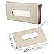 2 PCS Sonnenblende Taschentuchbox,Taschentuchhalter Auto für Auto Visier,Auto Tissue Holder Masken Etui,Sonnenblende Serviette Halter Taschentuchhalter,für Sonnenblende und Rückenlehne
