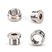 Produktbild RUIZHI 4Pcs Sauerstoffsensor Nut Bung O2 Lambdasonde Eliminator Oxygen Sensor Hex Bolt Motorräder Auto Zubehör M18x1,5(Silber)