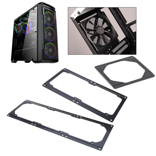 Soporte metálico para ventilador de 120-420 mm para PC miniatura 2