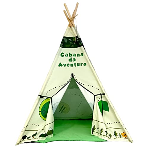 Cabana Da Aventura Toca Tenda De Índio 120x160cm
