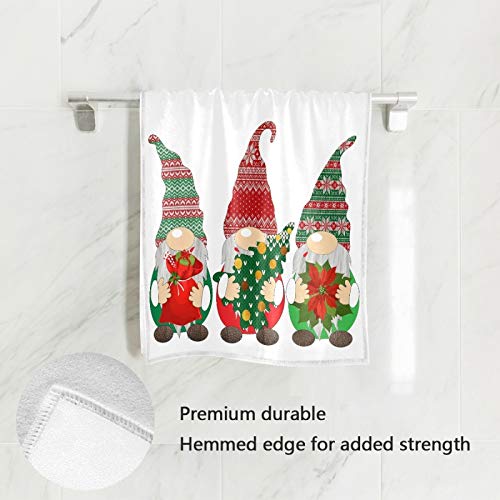Cozy Scandinavian Gnome Hand Towels (2-Pack) - Super Soft, Quick-Dry Microfiber For Bathroom, Spa, Hotel & Gym - 30" X 15" - View #14