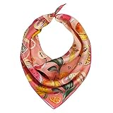 Edel schimmernd CODELLO Mini-Carré aus reiner Seide