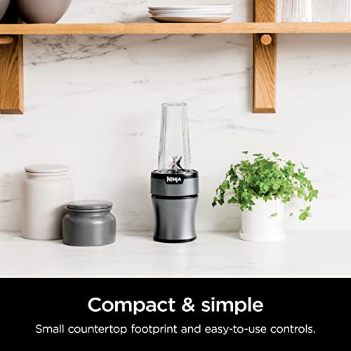 Ninja BN300C, Personal Nutri-Blender With Ice-Crushing Technology, Black/Silver, 700W by Ninja - Image 7