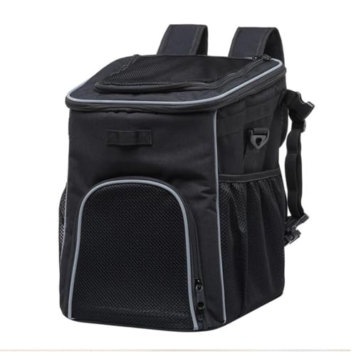 Mochila para mascotas premium transpirable de gran durabilidad con USB 7