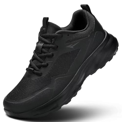 Mens Trail Running Shoes Fashion Walking Hiking Non Slip Sneakers Tennis Cross Training Outdoor...