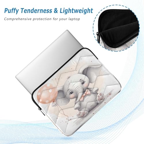 Funda para portátil 13-14 pulgadas con elefante miniatura 5