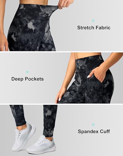 Image of G Gradual Women's Joggers High Waisted Yoga Pants with Pockets Loose Leggings for Women Workout, Athletic, Lounge