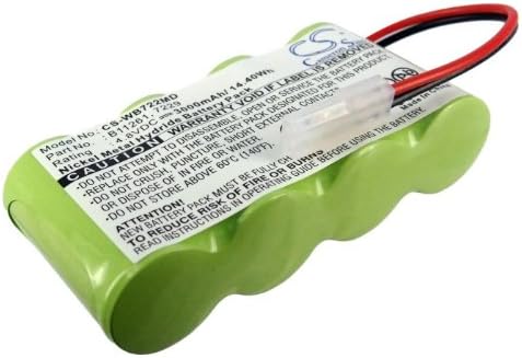 Cameron Sino 3000mAh Battery for Welch-Allyn 12000, 72240