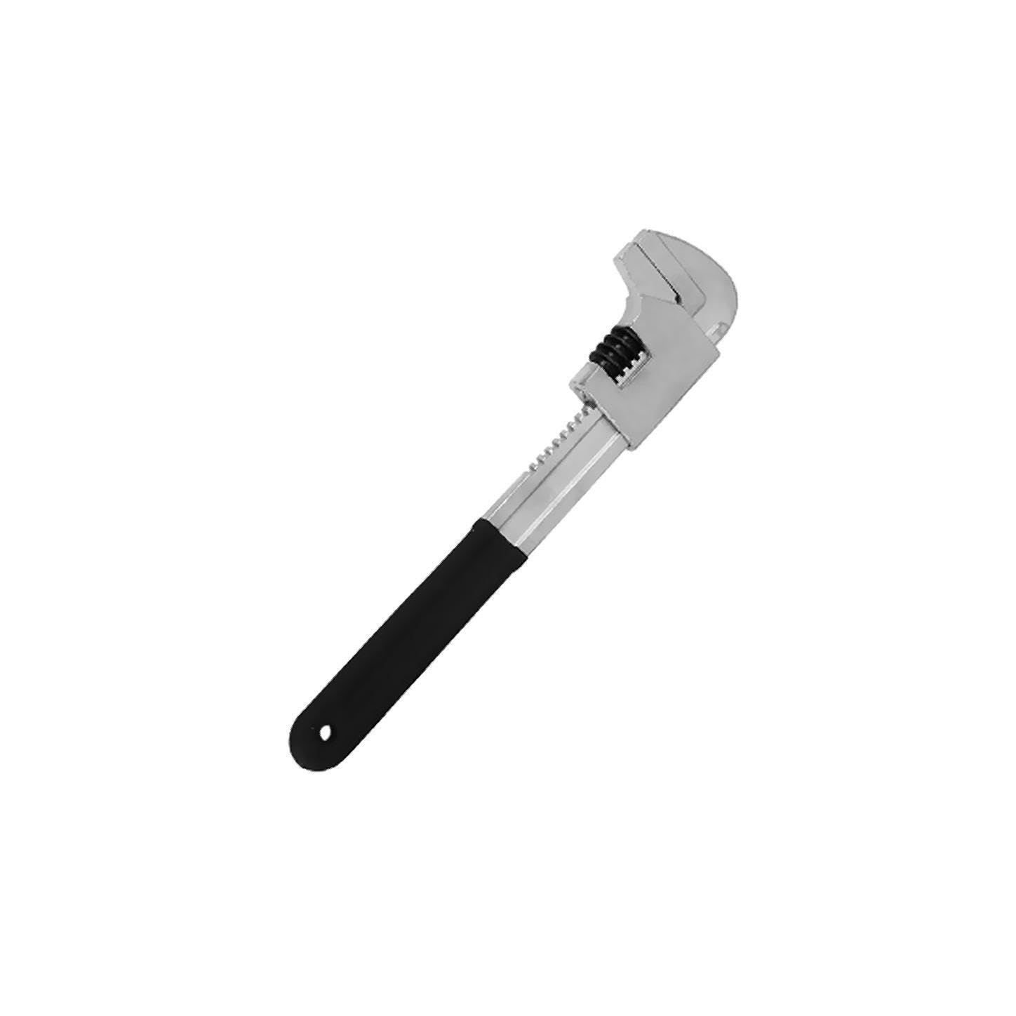 YIXANNX Monkey Wrench Steel Adjustable Wrench Powerful Durable Hand Tool with Comfortable Grip Plumbing and General Maintenance Adjustable Spanner F-Shaped