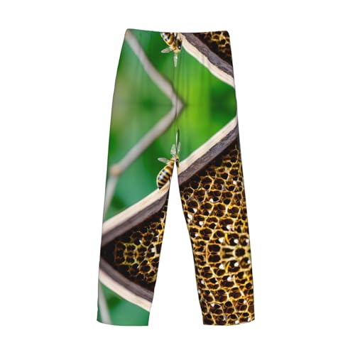 Pantalon de pyjama imprimé abeilles ample pour ne plus être serré