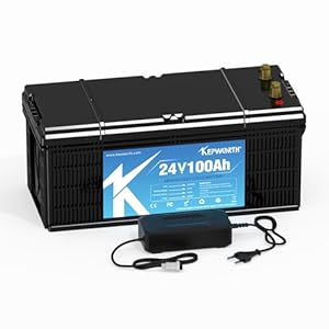 Kepworth 24V 100Ah LiFePO4 Deep-Cycle-Batterie
