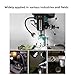 Magnetic LED Work Light, Flexible Gooseneck Lamp, 6W LED Work Light with Magnetic Base, Workshop Tool Lamp for Lathe, Bench, Sewing Machine, Industrial Lighting (Size: 6