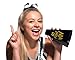 Anderson's, Go Fight Win Black and Gold Megaphones, 7 Inches, Set of 20, School Colors, Fan Gear, Noisemakers, Cheerleader Accessories, Team Spirit
