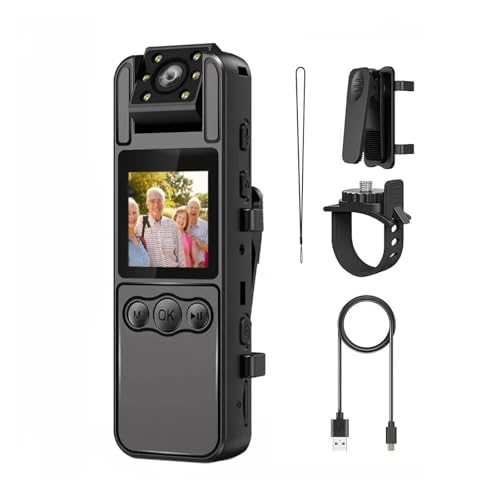 Design portatile: leggera e compatta, questa mini telecamera è perfetta for le registrazioni in movimento.