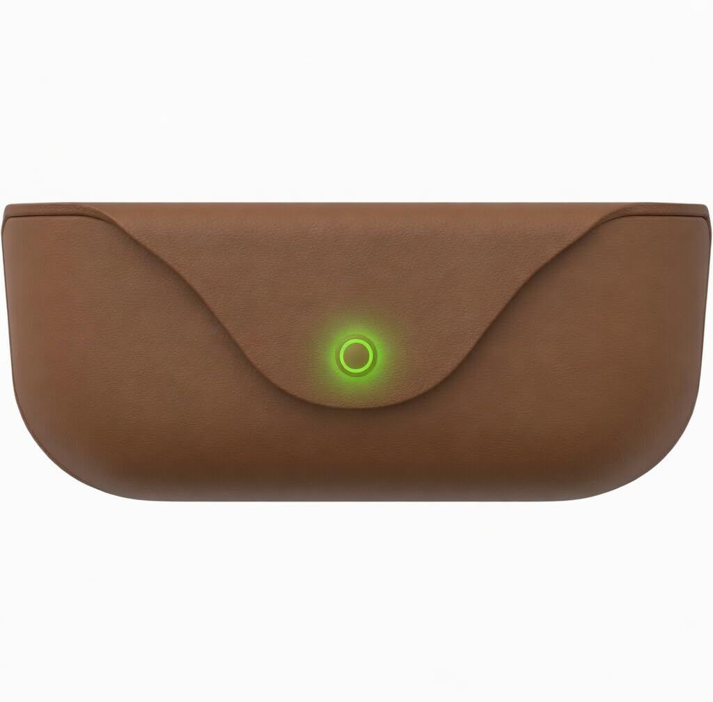 Boîtier de chargement intelligent de rechange pour lunettes intelligentes compatible avec Ray-Ban Meta 1ère génération, Wayfarer/Skyler/Headliner, Oakley Meta HSTN Station de charge de rechange avec
