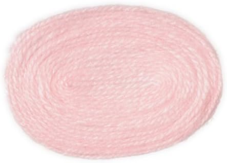 Melody Jane Dolls Houses House Miniature 1:12 Scale Accessory Plain Baby Pink Small Oval Rug image 2