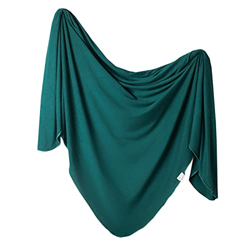 Image of Copper Pearl Large Premium Knit Baby Swaddle Receiving Blanket Jaspar