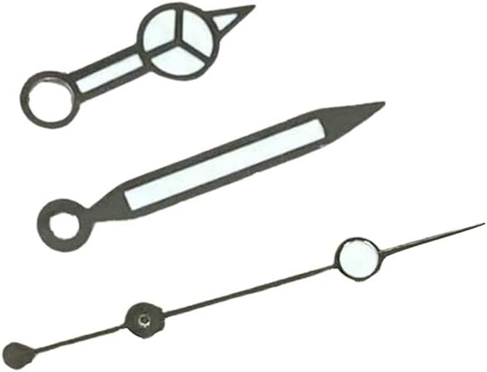 Green Luminous Watch Hands Replacement Watch Pointer 3 Pins Repair Parts for NH35/NH36 Watch Movement Modification Kits