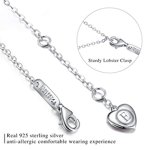 Esberry 18K Gold Plated 925 Sterling Silver 5A Cubic Zirconia CZ Double Circle/Lucky Star Ankle Bracelets Charm Adjustable Foot Jewelry for Women and Teen Girls - Image 5