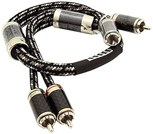 Cable RCA 2 canales Stinger SI9212 de 12 pies para audio de coche