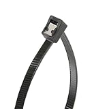 Calterm 74509 Nylon Self-Cutting Cable Tie...