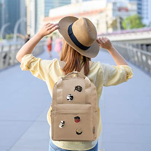 Black Cat Enamel Pins For Backpacks Cute Lapel Pins Funny Brooch Women Girls Gift,Cat Enamel Badge Pins Buttons Pack Of 5 #TOP6