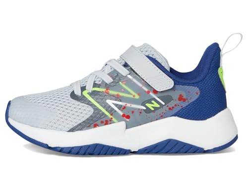 New Balance YTRAVKG2 Running Shoe, Granite/Inkwell/Pixel Green, 5.5 US Unisex Big Kid4