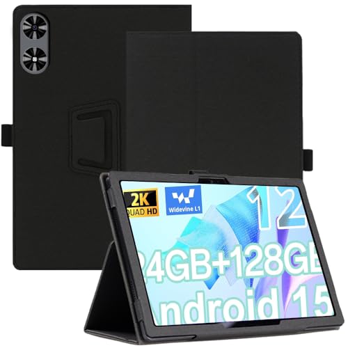 AKNICI Tablet Hülle für SVITOO P108 Tablet 12 Zoll, PU Leder Abdeckung Klappständer Case Cover Schutzhülle mit Handschlaufe Magnet für SVITOO P108 12 Zoll