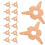 EPIGEIST 20 Stück Teiliges Dreieckige Metallringe Dellenzieher Set Schwerlast Karosserie Reparatur Zubehör für Schweißapparat und Formmaschine