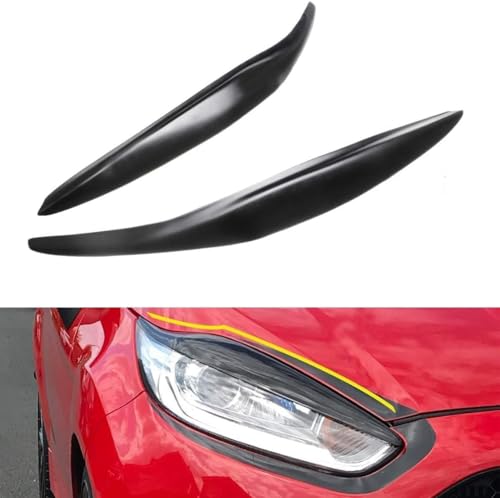 Sourcils de phares pour Ford Fiesta MK7 MK7.5 2012-2017 - Accessoire extérieur