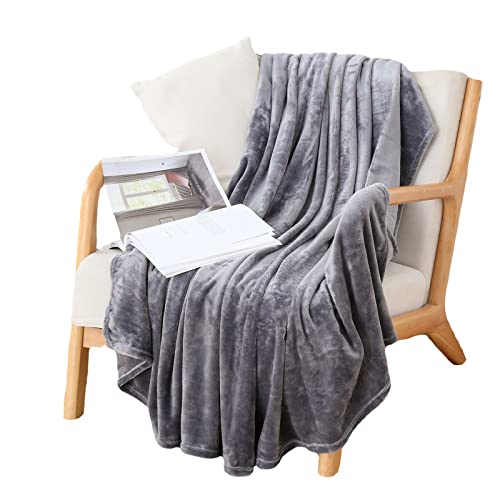 Throw Blanket, 60 * 79 Inch Soft Microfiber Polyester Cozy Lightweight Plush Skin-Friendly Fleece Blanket,All Seasons Universal Breathable Warm Blanket Couch Blanket for Sofa Bed Take a Nap,Black - image 6