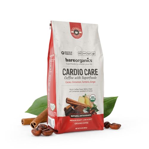 Cardio Care Organic Ground Bagged Coffee – Probiotic Coffee with