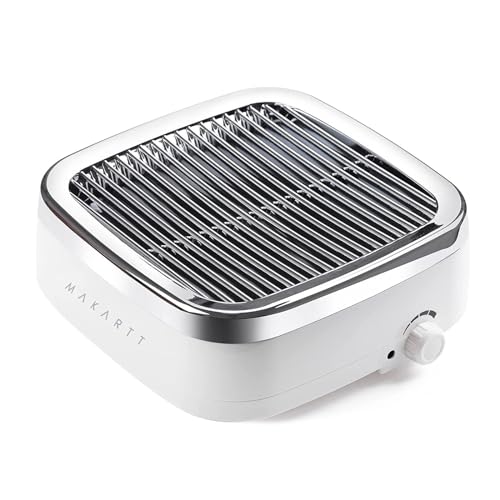 Colector de polvo de uñas de 60W con aspiradora mejorada y ventilador limpiador