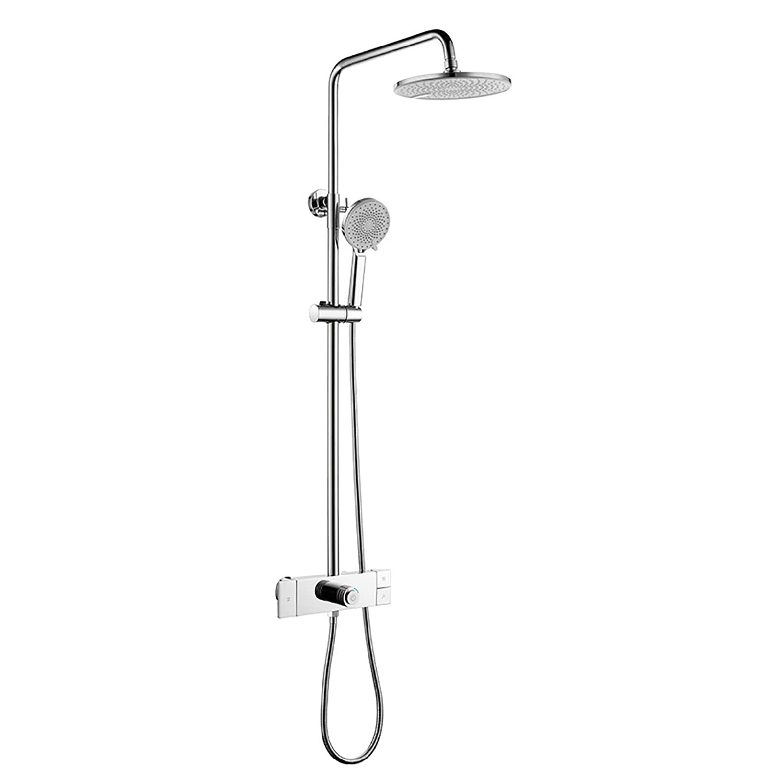 Ensemble de robinet de douche de 9 pouces avec jet enveloppant et combiné mural