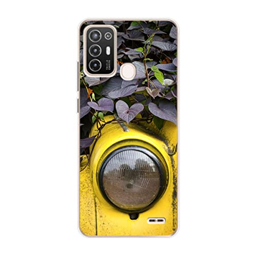 Coque ZTE Blade A52 motif vieille voiture pour protéger votre téléphone au bureau ou en voyage