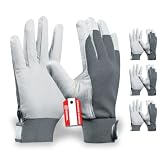 Gebol Uni Fit Comfort Arbeitshandschuhe, 3 Paar, Gr. 10/XL, atmungsaktiv