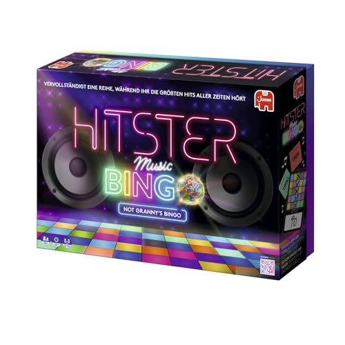 Hitster Bingo, Musik-Brettspiel, ab 16+ Jahren, 2-10 Spieler, Perfekt für Spielabende, Partys und Familienspaß, Deutsch (DE) – Bild 3