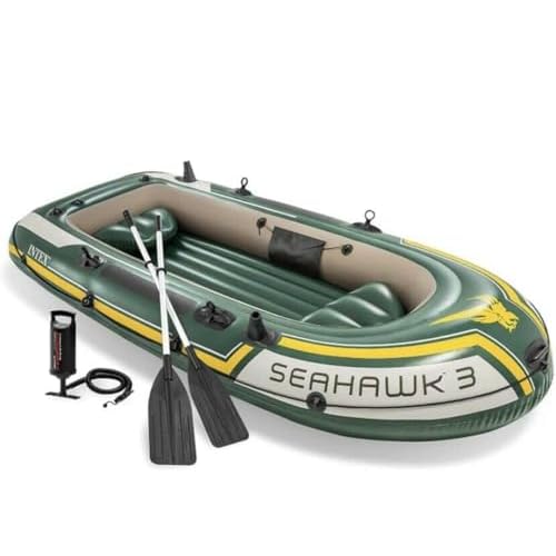 Intex Seahawk 3 Set Schlauchboot - 295 x 137 x 43 cm - 3-teilig - Grün