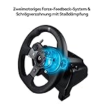 Logitech Driving Force G920 Steering Wheel and Pedals, 941-000123 (Steering Wheel and Pedals f/PC and Xbox One) (Renewed) - Image 3