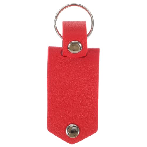 WOFASHPURET Leather Photo Keychain Photo Holder and Stylish Keyring for Keys Purses and Backpacks Valentine Day Loved
